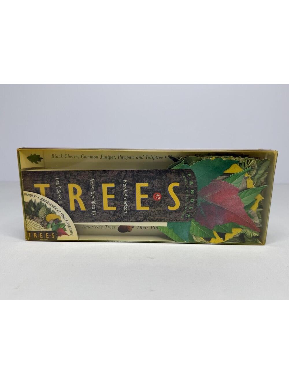 O.B. Fandex Family Field Guides Trees Educational Flash Cards P63